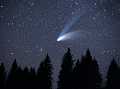 Photo of Hale-Bopp Comet near Glacier National Park