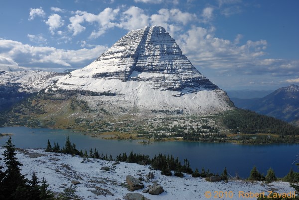 Bearhat and Hidden Lake in Glacier National Park